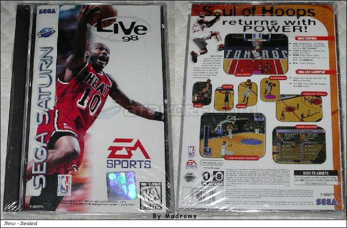 Sega Saturn Game - NBA Live 98 (United States of America) [T-5027H] - Picture #1