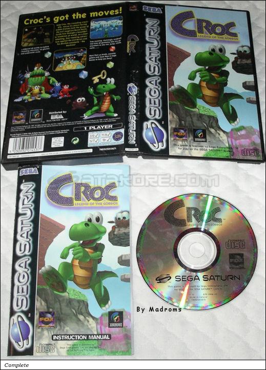 Sega Saturn Game - Croc - Legend of the Gobbos (Europe - United Kingdom) [T-5029H-05] - Picture #1