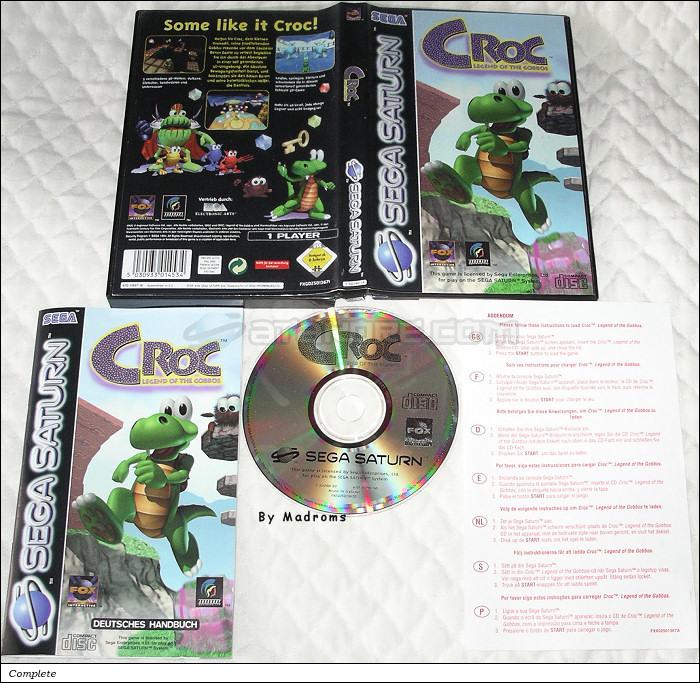Sega Saturn Game - Croc - Legend of the Gobbos (Europe - Germany) [T-5029H-18] - Picture #1