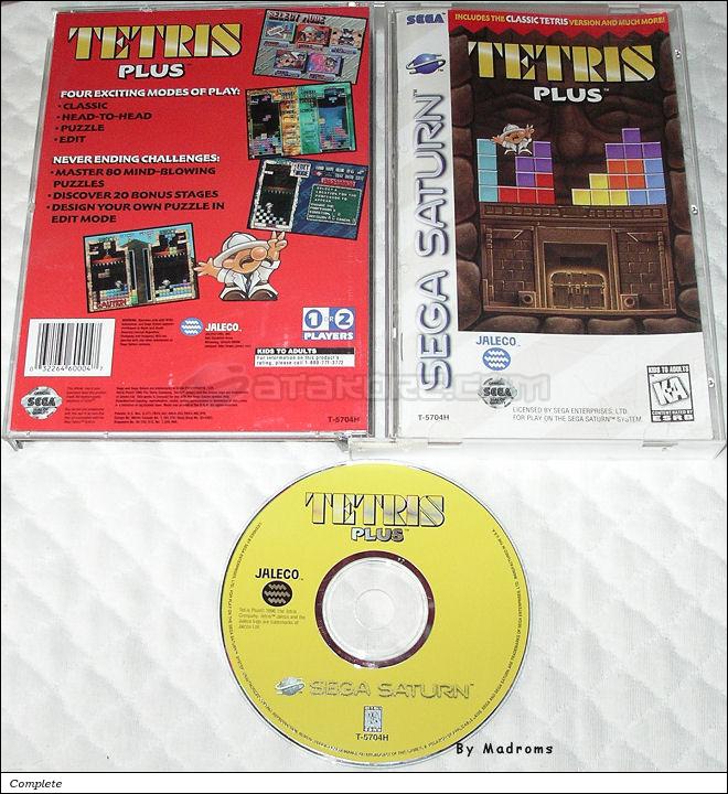 Sega Saturn Game - Tetris Plus (United States of America) [T-5704H] - Picture #1