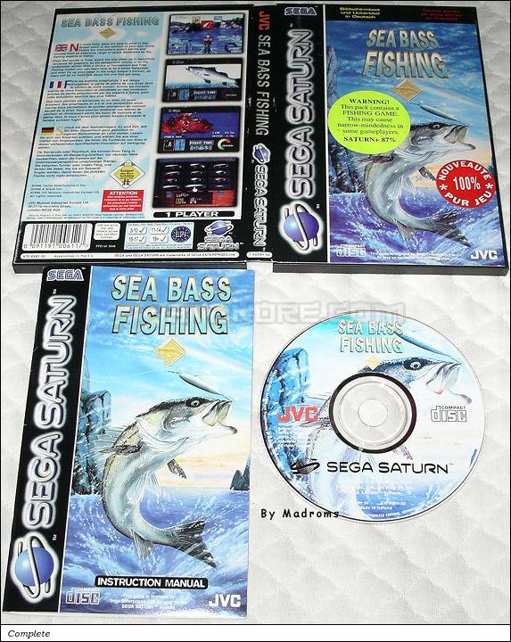 Sega Saturn Game - Sea Bass Fishing (Europe) [T-6009H-50] - Picture #1
