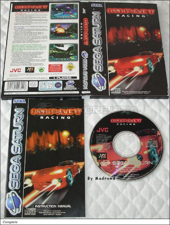 Sega Saturn Game - Impact Racing (Europe) [T-6010H-50] - Picture #1