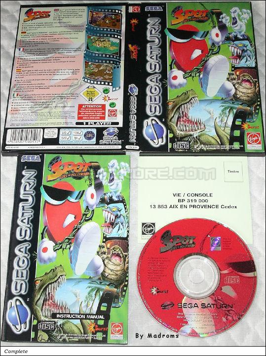 Sega Saturn Game - Spot Goes to Hollywood (Europe) [T-7001H-50] - Picture #1