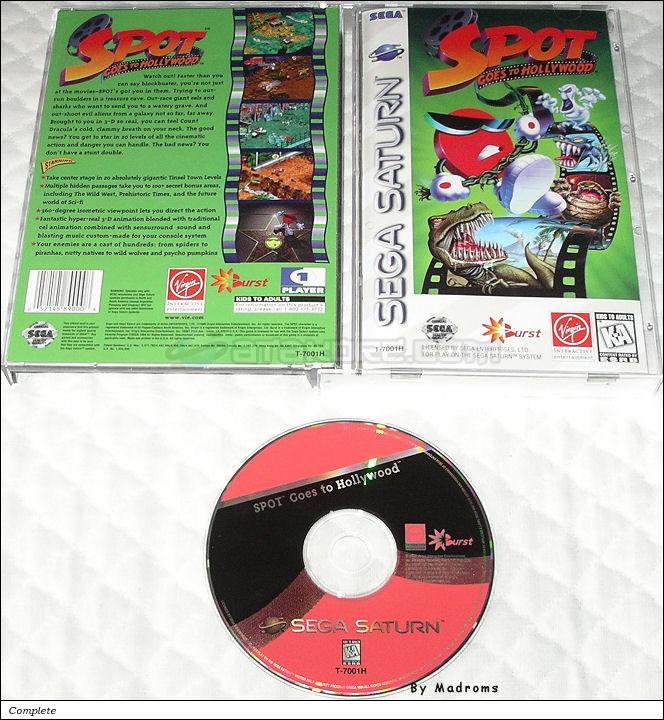 Sega Saturn Game - Spot Goes to Hollywood (United States of America) [T-7001H] - Picture #1
