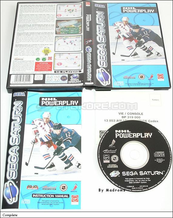 Sega Saturn Game - NHL Powerplay (Europe) [T-7013H-50] - Picture #1