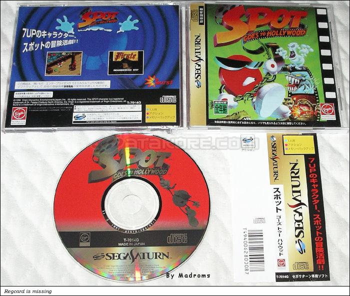 Sega Saturn Game - Spot Goes to Hollywood (Japan) [T-7014G] - スポット　ゴーズ　トゥー　ハリウッド - Picture #1
