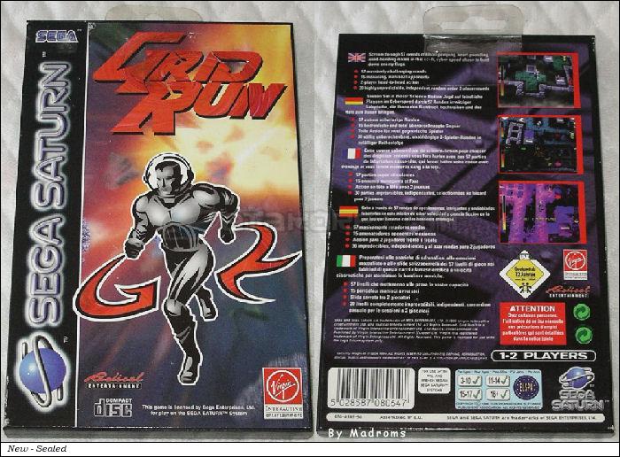 Sega Saturn Game - Grid Run (Europe) [T-7017H-50] - Picture #1