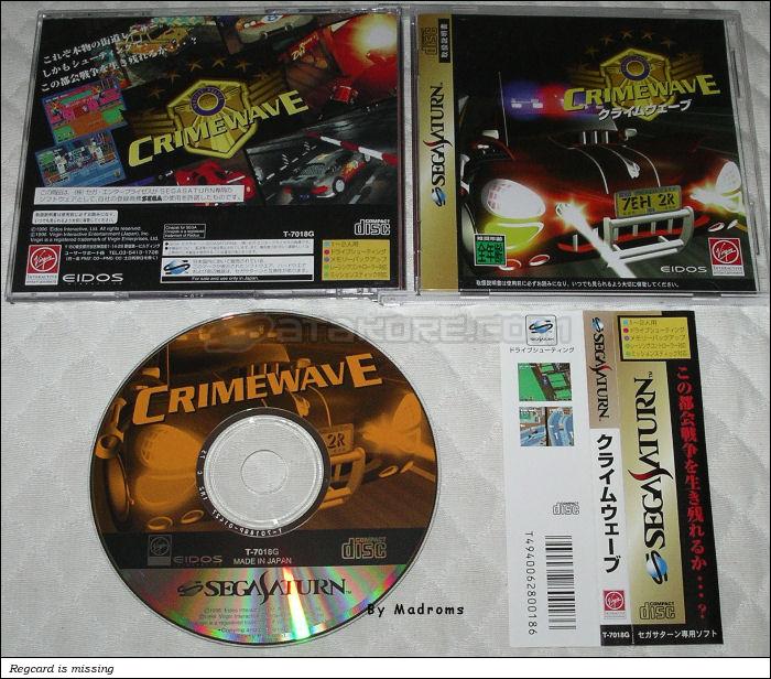 Sega Saturn Game - Crimewave (Japan) [T-7018G] - クライムウェーブ - Picture #1