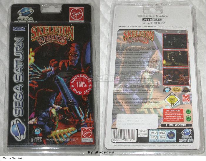 Sega Saturn Game - Skeleton Warriors (Europe) [T-7018H-50] - Picture #1