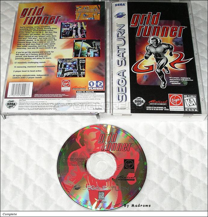 Sega Saturn Game - Grid Runner (United States of America) [T-7025H] - Picture #1