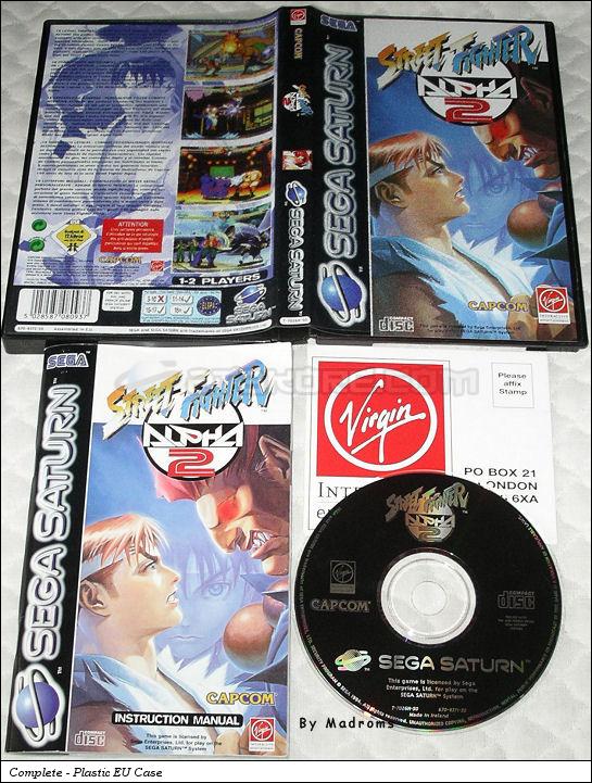 Sega Saturn Game - Street Fighter Alpha 2 (Europe) [T-7026H-50] - Picture #2