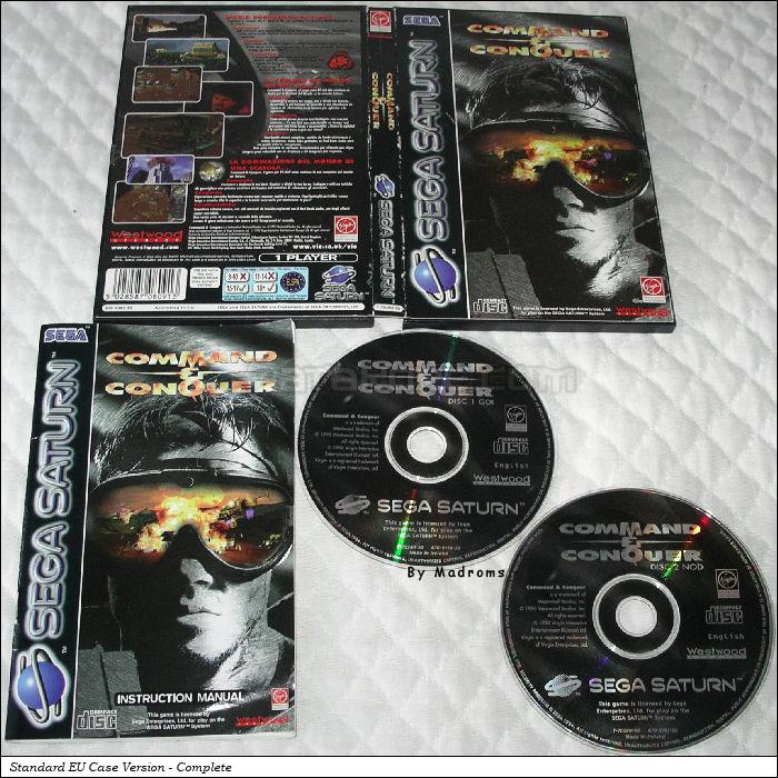 Sega Saturn Game - Command & Conquer (Europe - United Kingdom) [T-7028H-50] - Picture #1