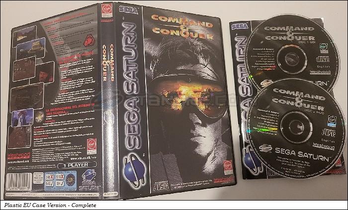 Sega Saturn Game - Command & Conquer (Europe - United Kingdom) [T-7028H-50] - Picture #2