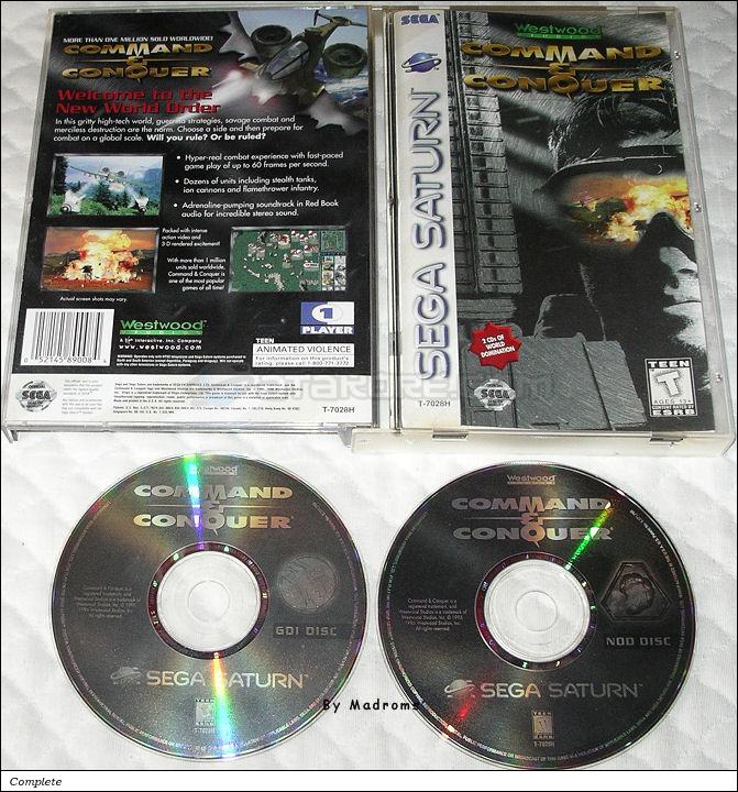 Sega Saturn Game - Command & Conquer (United States of America) [T-7028H] - Picture #1