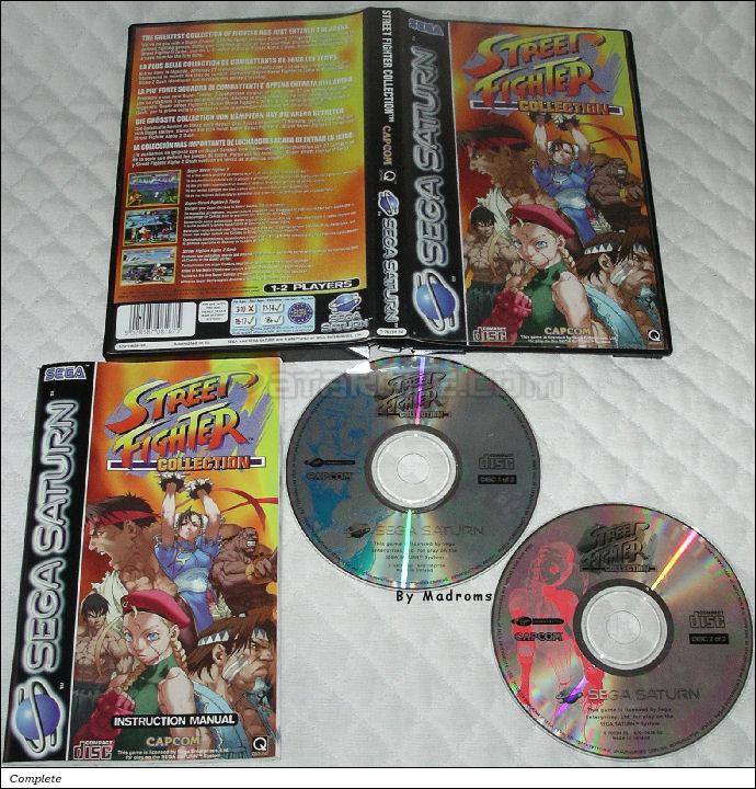 Sega Saturn Game - Street Fighter Collection (Europe) [T-7033H-50] - Picture #1