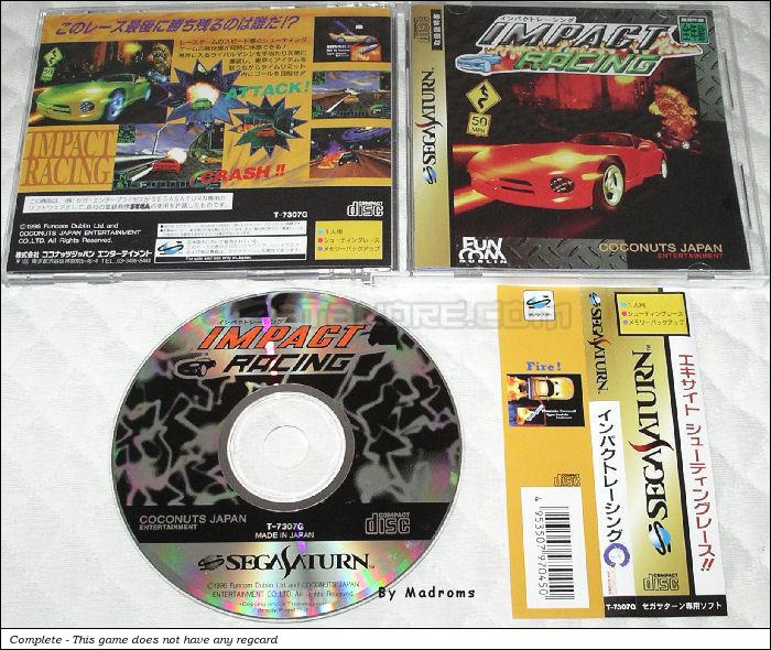 Sega Saturn Game - Impact Racing (Japan) [T-7307G] - インパクトレーシング - Picture #1