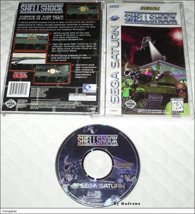 Sega Saturn Game - ShellShock (United States of America) [T-7901H] - Picture #1