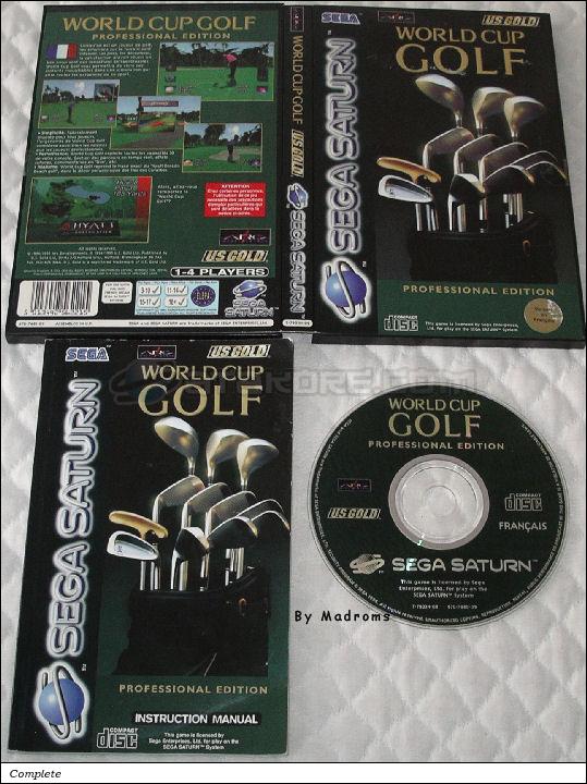 Sega Saturn Game - World Cup Golf - Professional Edition (Europe - France) [T-7903H-09] - Picture #1