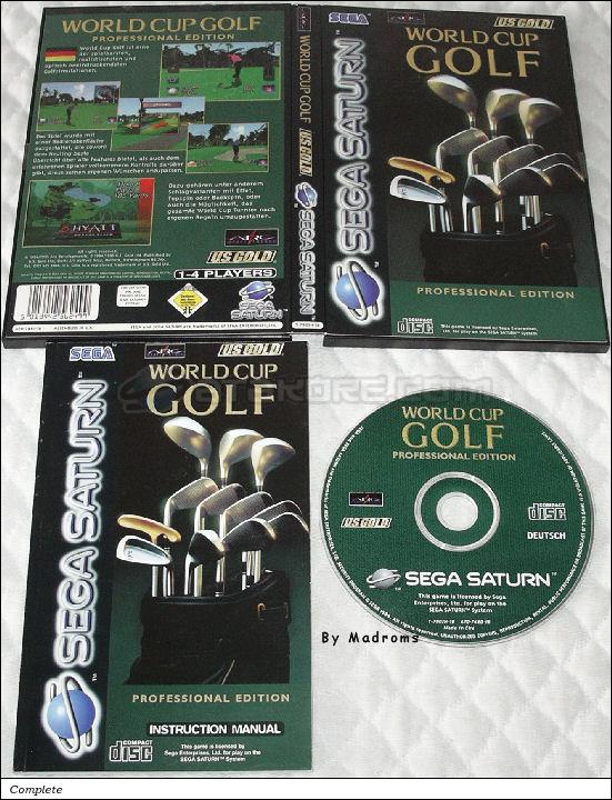 Sega Saturn Game - World Cup Golf - Professional Edition (Europe - Germany) [T-7903H-18] - Picture #1