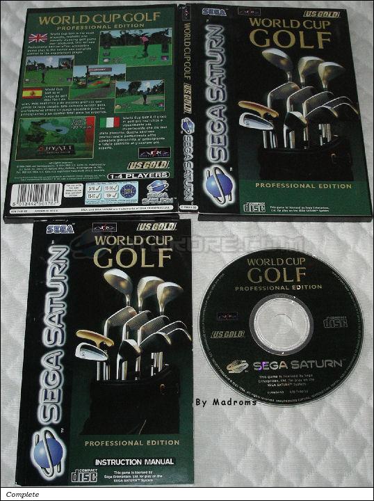 Sega Saturn Game - World Cup Golf - Professional Edition (Europe - United Kingdom) [T-7903H-50] - Picture #1