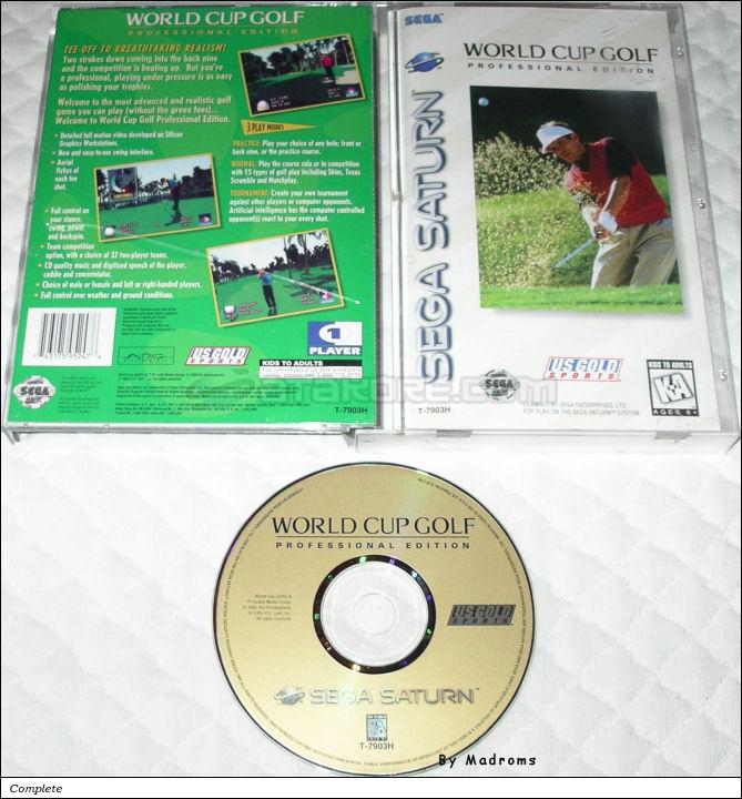 Sega Saturn Game - World Cup Golf - Professional Edition (United States of America) [T-7903H] - Picture #1