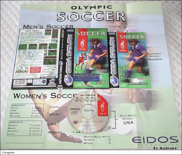 Sega Saturn Game - Olympic Soccer (Europe - France) [T-7904H-09] - Picture #1