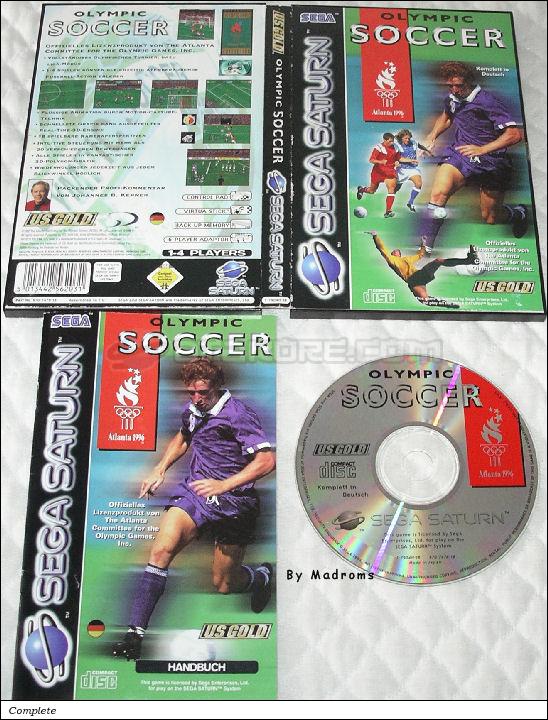 Sega Saturn Game - Olympic Soccer (Europe - Germany) [T-7904H-18] - Picture #1