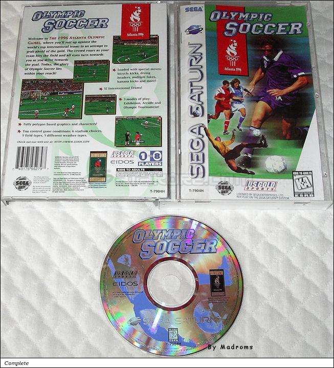 Sega Saturn Game - Olympic Soccer (United States of America) [T-7904H] - Picture #1