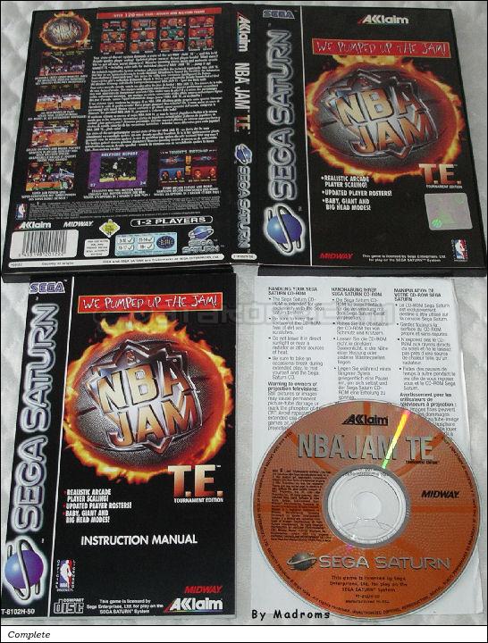Sega Saturn Game - NBA Jam Tournament Edition (Europe) [T-8102H-50] - Picture #1