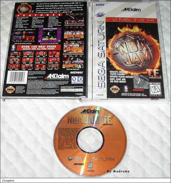 Sega Saturn Game - NBA Jam Tournament Edition (United States of America) [T-8102H] - Picture #1