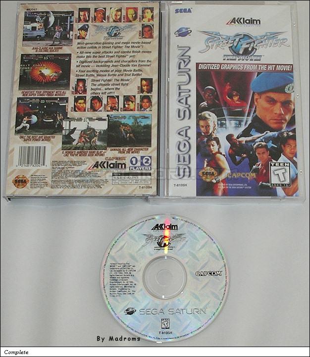 Sega Saturn Game - Street Fighter The Movie (United States of America) [T-8105H] - Picture #1