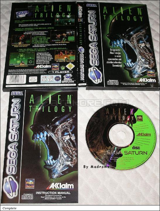 Sega Saturn Game - Alien Trilogy (Europe - Germany) [T-8113H-18] - Picture #1