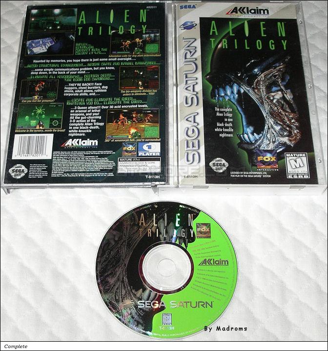 Sega Saturn Game - Alien Trilogy (United States of America) [T-8113H] - Picture #1