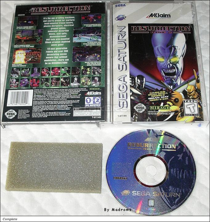 Sega Saturn Game - Resurrection Rise 2 (United States of America) [T-8114H] - Picture #1