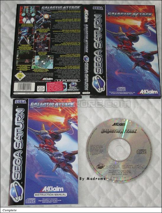 Sega Saturn Game - Galactic Attack (Europe) [T-8116H-50] - Picture #1