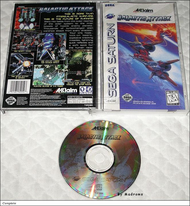 Sega Saturn Game - Galactic Attack (United States of America) [T-8116H] - Picture #1