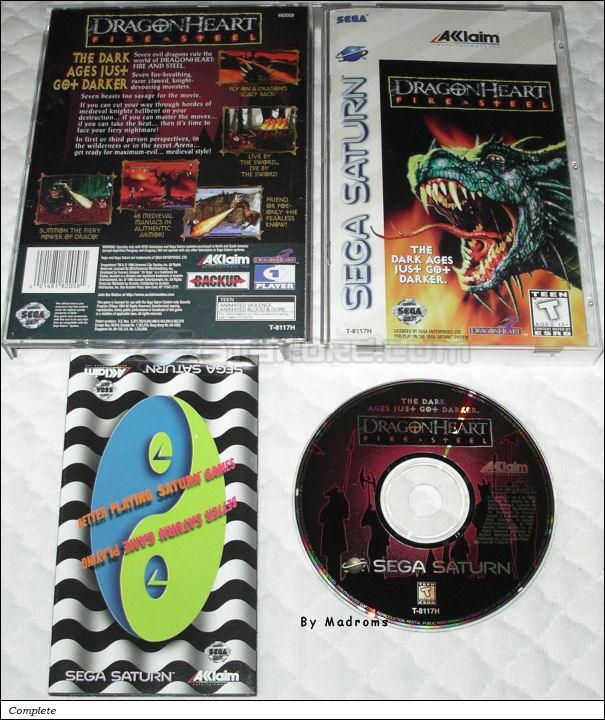 Sega Saturn Game - DragonHeart - Fire & Steel (United States of America) [T-8117H] - Picture #1