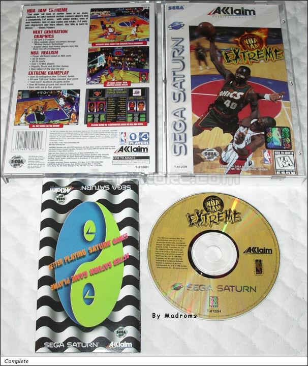 Sega Saturn Game - NBA Jam Extreme (United States of America) [T-8120H] - Picture #1