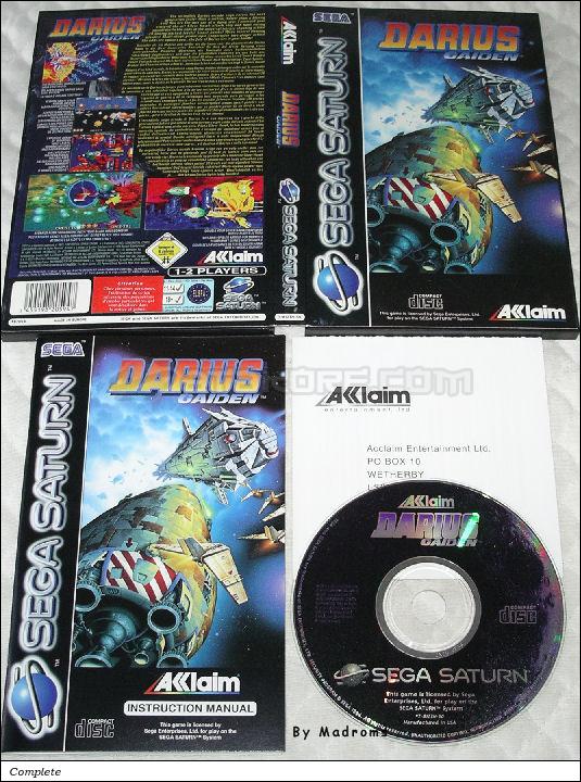 Sega Saturn Game - Darius Gaiden (Europe) [T-8123H-50] - Picture #1