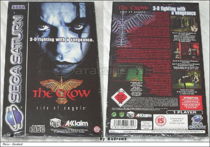 Sega Saturn Game - The Crow - City of Angels (Europe) [T-8124H-50] - Picture #1
