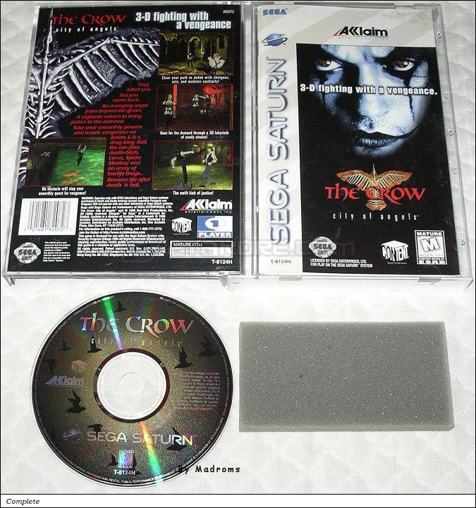 Sega Saturn Game - The Crow - City of Angels (United States of America) [T-8124H] - Picture #1
