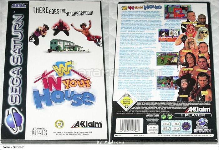 Sega Saturn Game - WWF In Your House (Europe) [T-8126H-50] - Picture #1