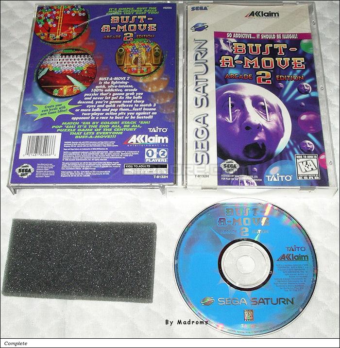 Sega Saturn Game - Bust-A-Move 2 Arcade Edition (United States of America) [T-8132H] - Picture #1
