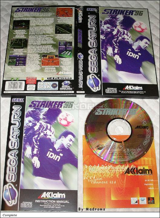 Sega Saturn Game - Striker '96 (Europe) [T-8133H-50] - Picture #1