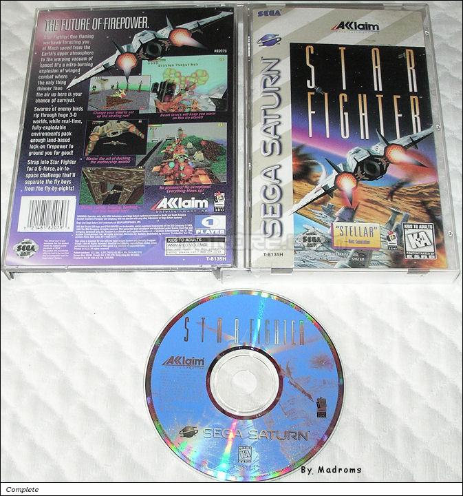 Sega Saturn Game - Star Fighter (United States of America) [T-8135H] - Picture #1