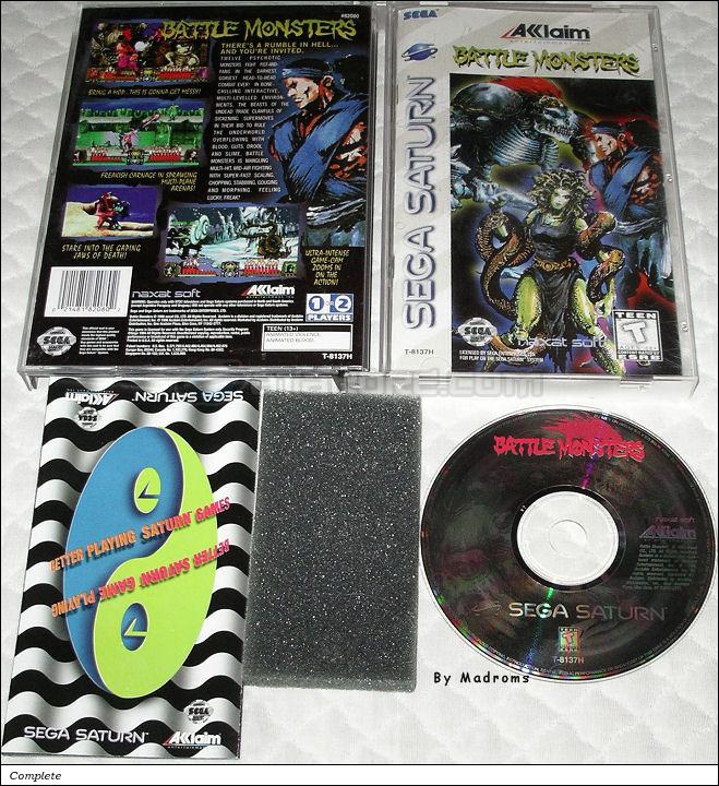 Sega Saturn Game - Battle Monsters (United States of America) [T-8137H] - Picture #1
