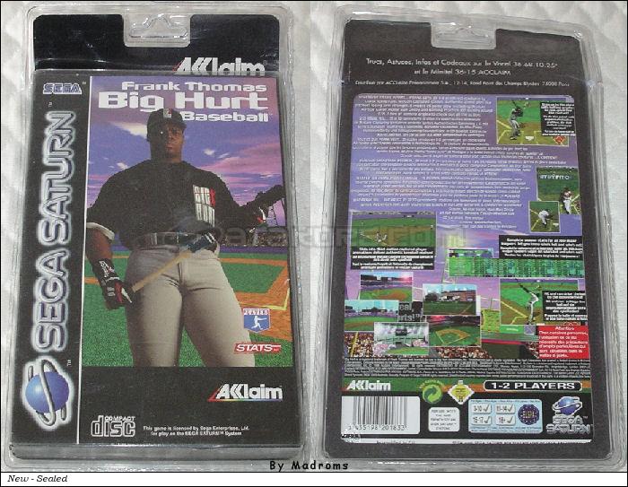 Sega Saturn Game - Frank Thomas Big Hurt Baseball (Europe) [T-8138H-50] - Picture #1