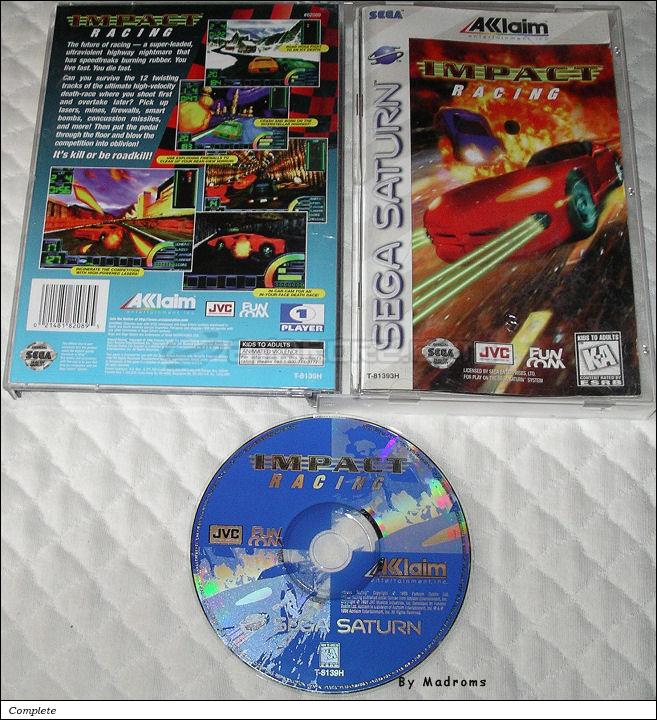 Sega Saturn Game - Impact Racing (United States of America) [T-8139H] - Picture #1