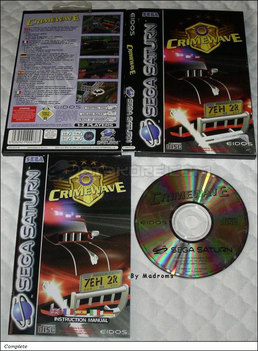 Sega Saturn Game - Crimewave (Europe) [T-8807H-50] - Picture #1