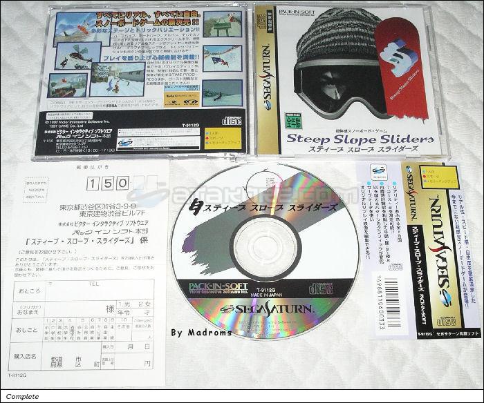 Sega Saturn Game - Steep Slope Sliders (Japan) [T-9112G] - スティープ　スロープ　スライダーズ - Picture #1